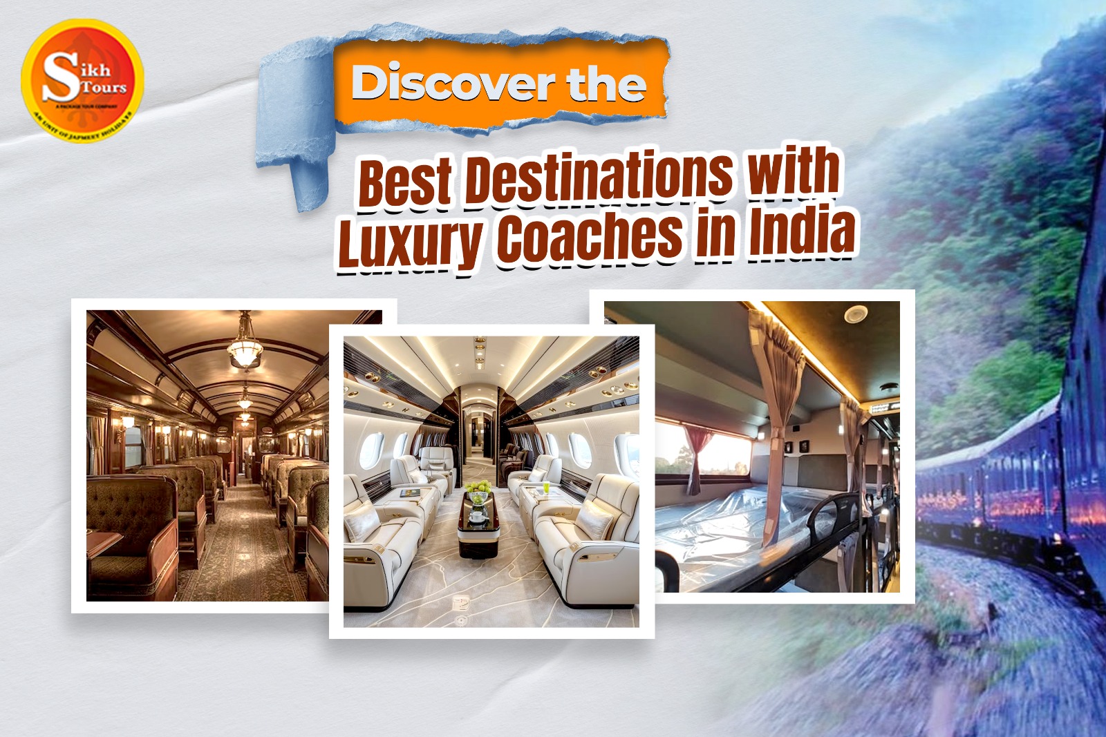 Discover the Best Destinations with Luxury Coaches in India